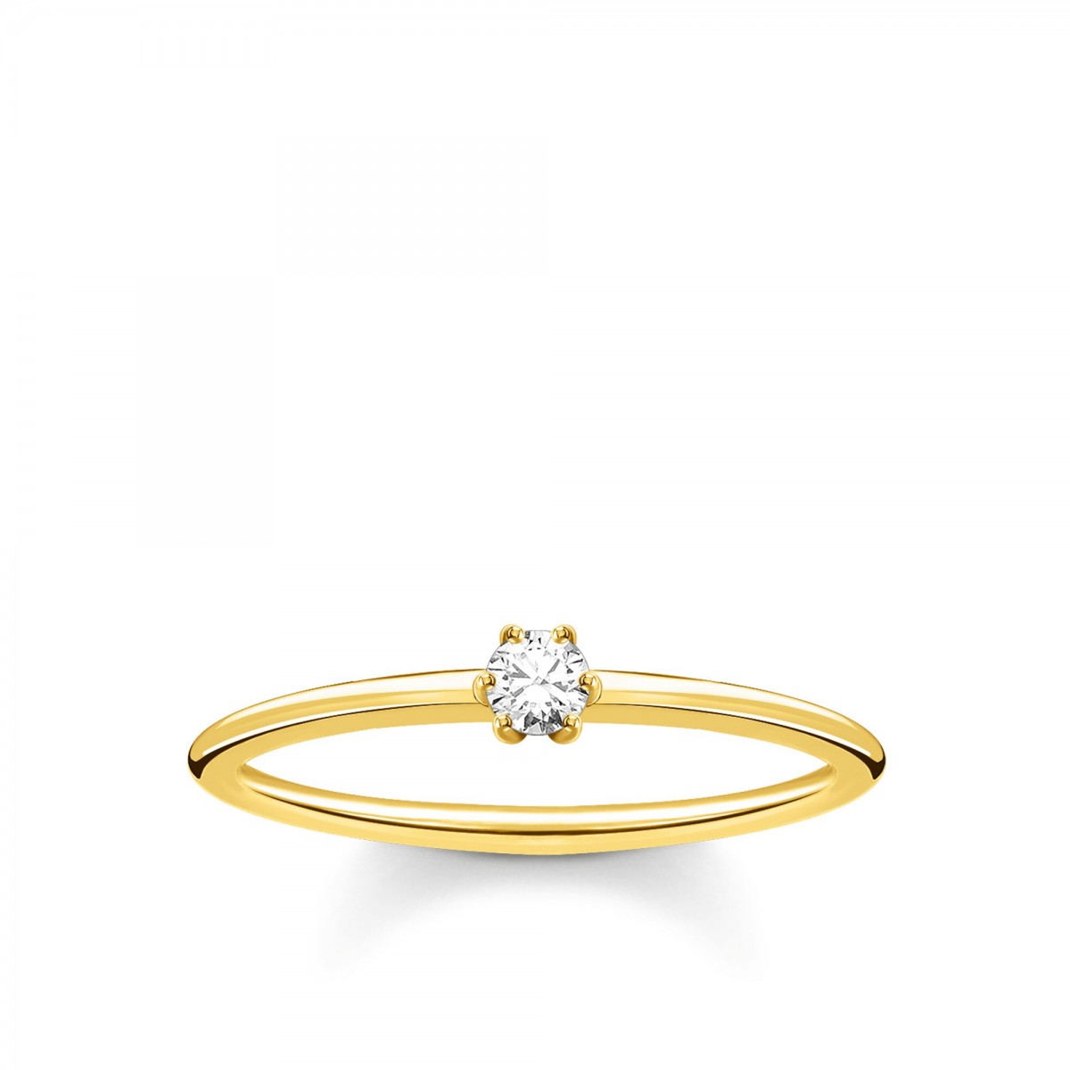 Thomas Sabo Tr2312 414 14 Ring Damen Weisser Stein