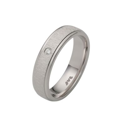 Rauschmayer Freundschaftsring Damen Zirkonia Silber 15-00002 Gr. 60