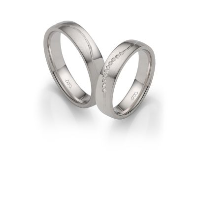 Rauschmayer Freundschaftsring Herren Love Birds Silber 14-00045