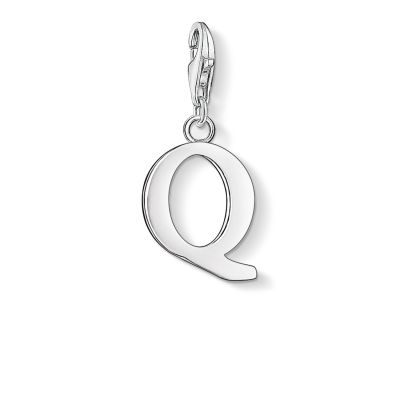 Thomas Sabo 0191-001-12 Charm-Anhänger Buchstabe Q Sterling-Silber