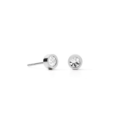 Coeur de Lion 0227/21-1817 Ohrringe Ohrstecker Sparkling Dot Kristall Silber