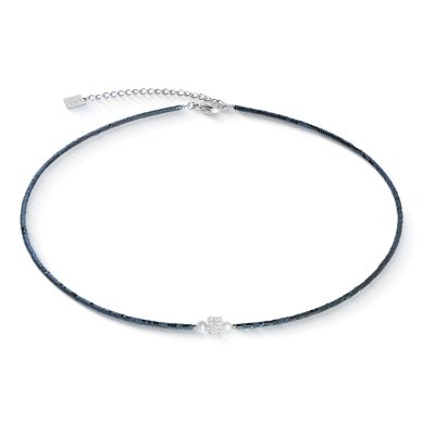 Coeur de Lion Halskette Edge and Grace Anthrazit Edelstahl 1138/10-1224