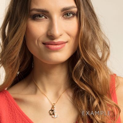 Thomas Sabo 1621-414-39 Charm-Anhänger Buchstabe O Gold