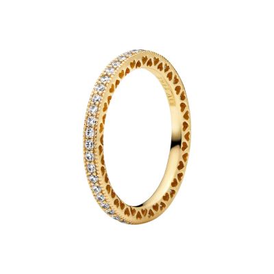 Pandora Shine 168655C01 Ring Damen Funkeln & Herzen