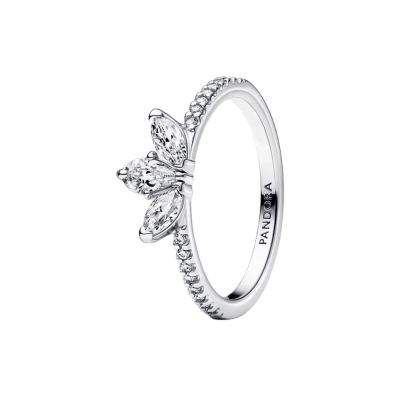 Pandora 192392C01 Ring Damen Funkelndes Herbarium Cluster Zirkonia Silber