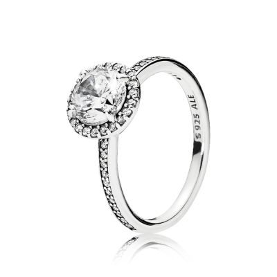 Pandora 196250CZ Ring Klassische Eleganz Sterling-Silber