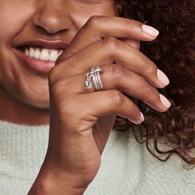 Pandora Me 199679C01 Pavé-Ring Damen Zirkonia Sterling-Silber
