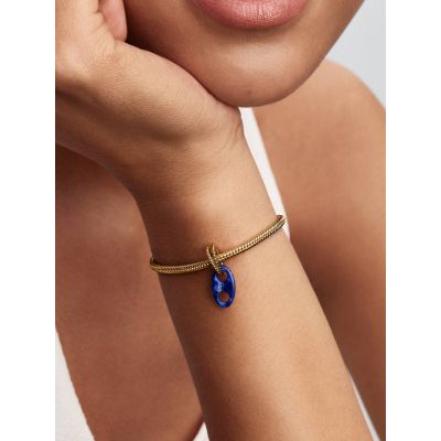 Pandora Glieder-Charm-Anhänger Damen Seemann 14K Vergoldet 764692C01