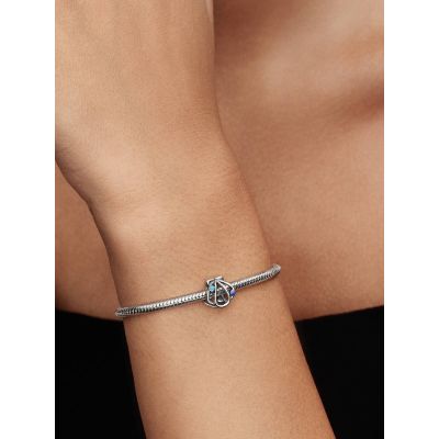 Pandora Charm Damen Muschel Offen Gearbeitet Sterling-Silber 794695C01