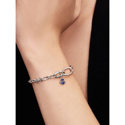 Pandora Me Mini-Charm-Anhänger Blauer Anker Sterling-Silber 794610C01