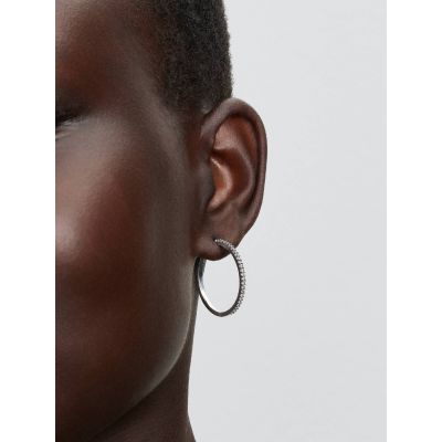 Pandora Ohrringe Creolen Funkelnde Zirkonia Sterling-Silber 294650C01