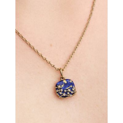 Pandora Charm-Anhänger Himmelblaues Sternbild 14K Vergoldet 765040C01
