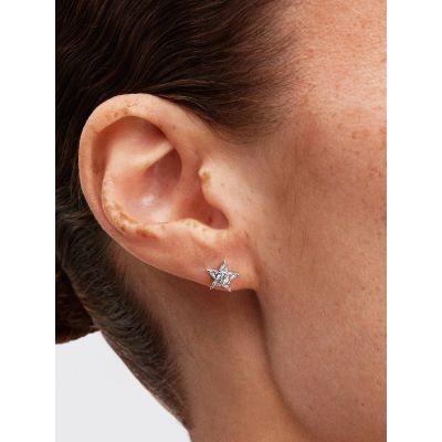Pandora Ohrstecker Damen Funkelnder Stern Sterling-Silber 295089C01