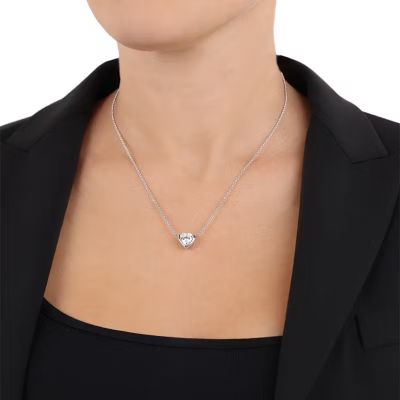 Joop! Halskette Damen Herz Zirkonia Sterlingsilber 2039689