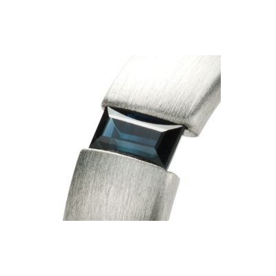 Monomania Spannring Unisex Symphony Blausaphir Edelstahl 21263 Gr. 56