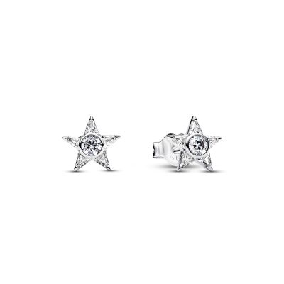 Pandora Ohrstecker Damen Funkelnder Stern Sterling-Silber 295089C01