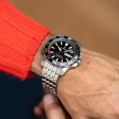 Festina F20661/3 Herren-Uhr The Originals Analog Quarz Edelstahl-Armband