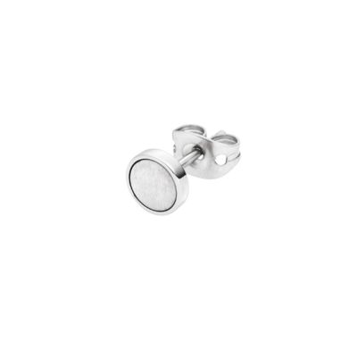 Monomania Ohrstecker Einzeln Unisex Orbis Edelstahl 6 mm 31870-A1H