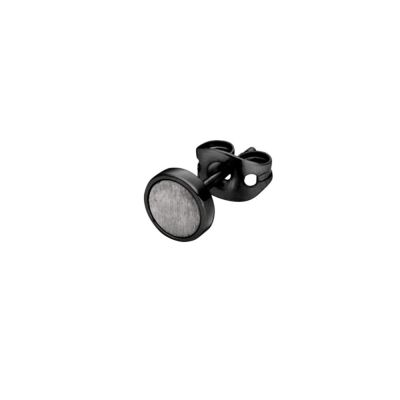 Monomania Ohrstecker Einzeln Orbis Edelstahl Schwarz 6 mm 31871-A4H