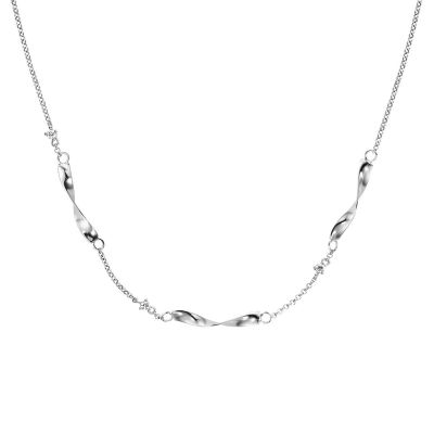 Engelsrufer Halskette Damen Twist Zirkonia Sterlingsilber ERN-TWIST-ZI