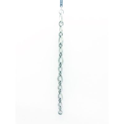 Monomania 43133-1 Armband Damen 2 Gliedergrössen Edelstahl Silber 16 cm