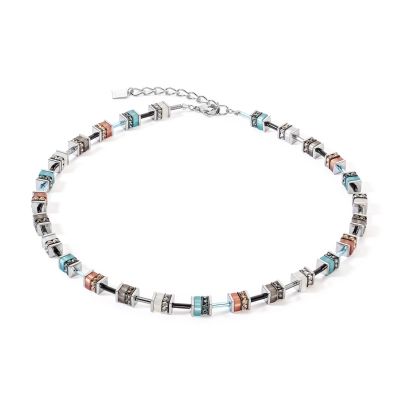 Coeur de Lion Kette Damen Sparkling Classic Pastel Silber 4409/10-2011