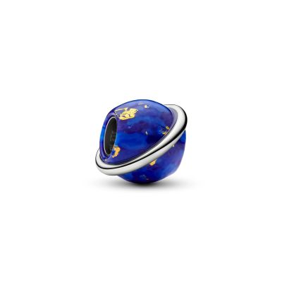 Pandora Charm Himmlicher Blauer Planet Platinbeschichtet 735038C01