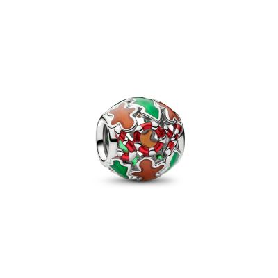 Pandora Charm Weihnachtsfreude Offen Gearbeitet Platinbeschichtet 735064C01