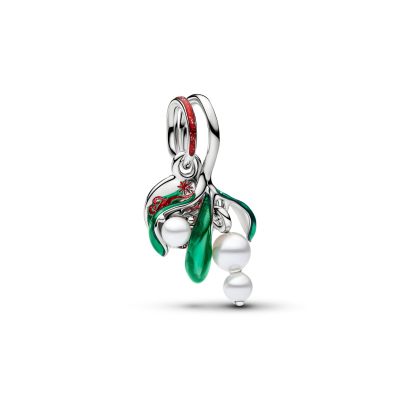 Pandora Charm-Anhänger Damen Mistelzweig Platinbeschichtet 735066C01