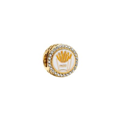 Pandora Charm Damen Pommes Frites 14 Karat Vergoldet 762016C01_E003