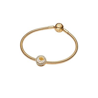 Pandora Charm Damen Pommes Frites 14 Karat Vergoldet 762016C01_E003