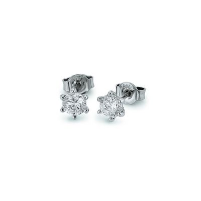 Viventy 777344 Ohrstecker Ohrringe Damen Zirkonia Weiss Sterling-Silber