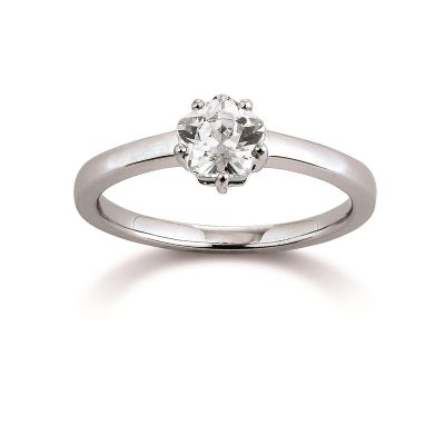Viventy 780981 Solitär-Ring Damen Zirkonia Sterling-Silber Gr. 56