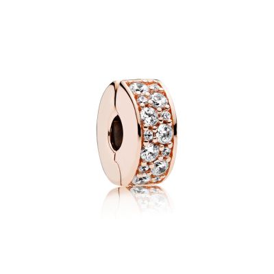 Pandora Rose 781817CZ Charm Clip Pavé-Glanz Eleganz 