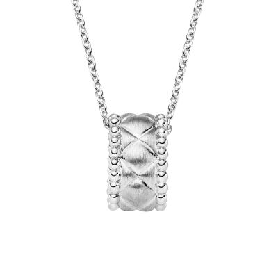 Viventy Halskette mit Anhänger Rautenmuster Sterling-Silber 787192