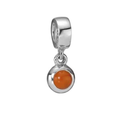 Pandora Charm-Anhänger Karneol Sterling-Silber 790537K