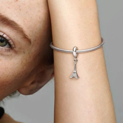 Pandora 791082 Charm-Anhänger Damen Eifelturm Paris Sterling-Silber