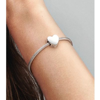 Pandora 792015 Charm Damen Herz Gravur Sterling-Silber