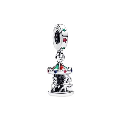 Pandora Charm-Anhänger Damen Drehendes Karussell Sterling-Silber 793586C01
