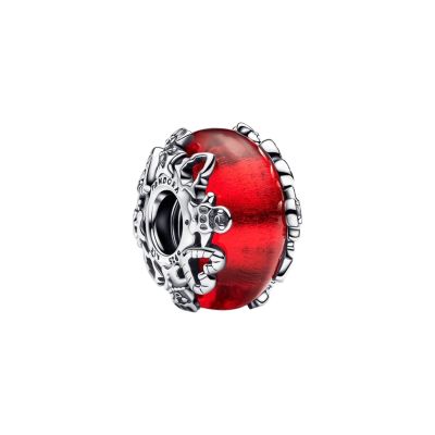 Pandora Charm Damen Weihnachtszauber Murano-Glas Sterling-Silber 793597C00