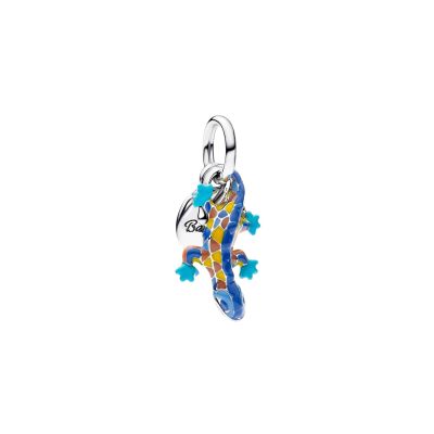 Pandora Charm-Anhänger Salamander Emaille Sterling-Silber 794916C01