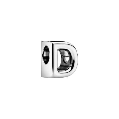 Pandora Alphabet-Charm Buchstabe Letter D Sterling-Silber 797458