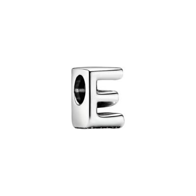 Pandora Alphabet-Charm Buchstabe Letter E Sterling-Silber 797459