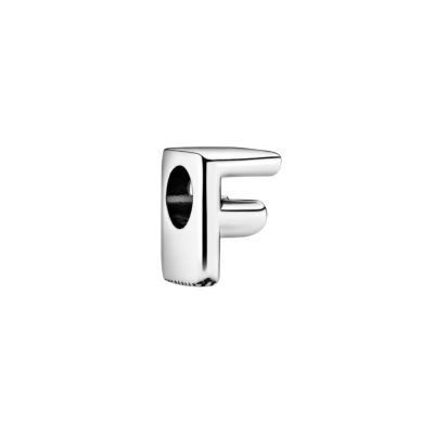 Pandora Alphabet-Charm Buchstabe Letter F Sterling-Silber 797460
