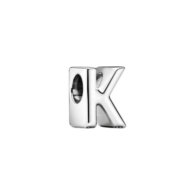 Pandora Alphabet-Charm Buchstabe Letter K Sterling-Silber 797465
