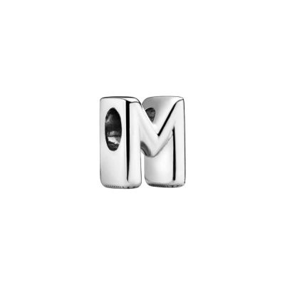Pandora Alphabet-Charm Buchstabe Letter M Sterling-Silber 797467