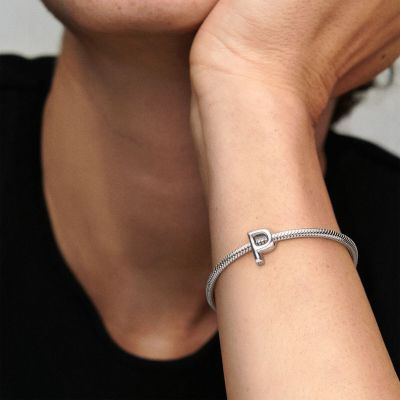 Pandora Alphabet-Charm Buchstabe Letter P Sterling-Silber 797470