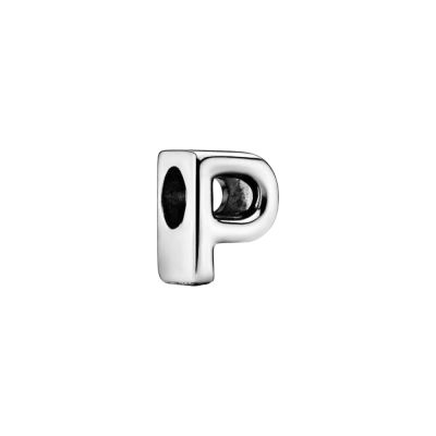 Pandora Alphabet-Charm Buchstabe Letter P Sterling-Silber 797470
