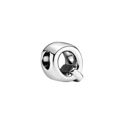 Pandora Alphabet-Charm Buchstabe Letter Q Sterling-Silber 797471