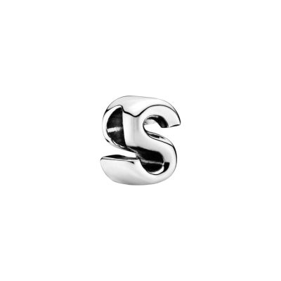 Pandora Alphabet-Charm Buchstabe Letter S Sterling-Silber 797473